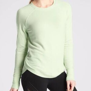 Athleta Mint Green long sleeve